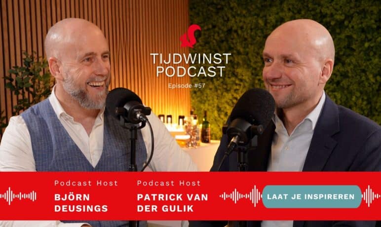 Björn en Patrick over de Wet van Patrick in aflevering 57 van de Tijdwinst Podcast
