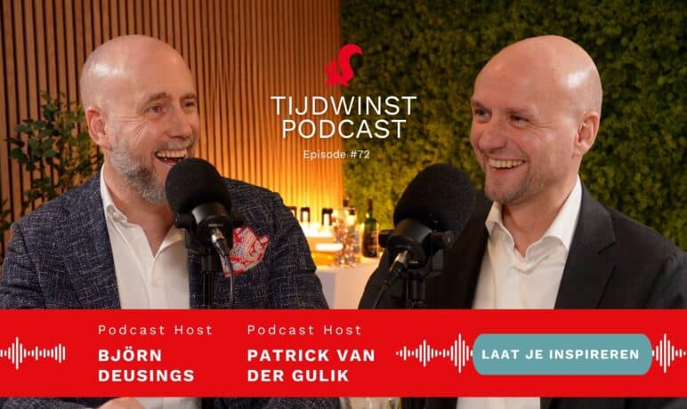 Björn en Patrick over loskomen van het werk in aflevering 72 van de Tijdwinst Podcast