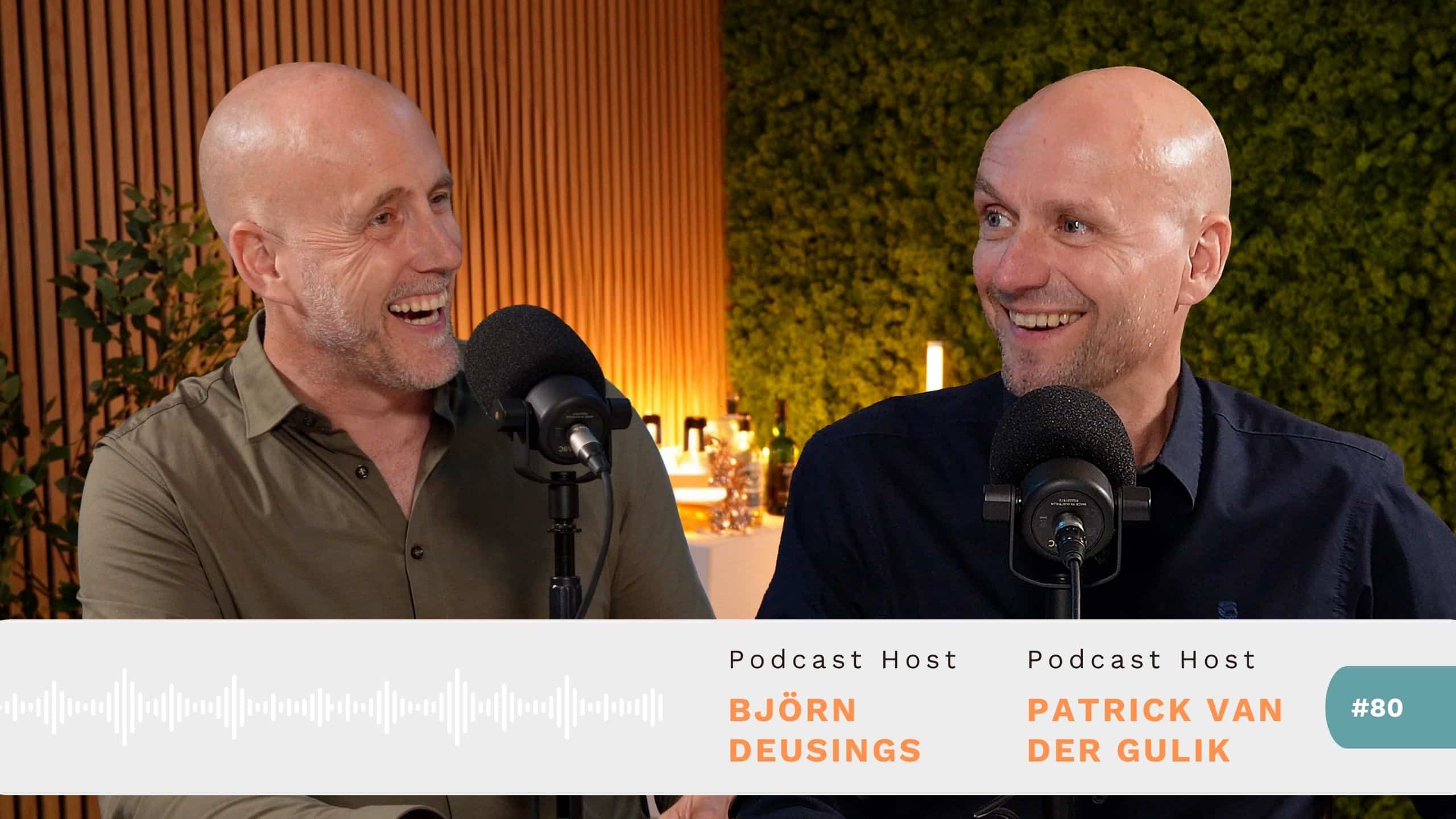 Björn en Patrick over niet langer leven in je inbox tijdens de Tijdwinst Podcast